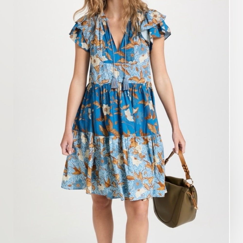 Ulla Johnson Gail Blue Lapis Dress